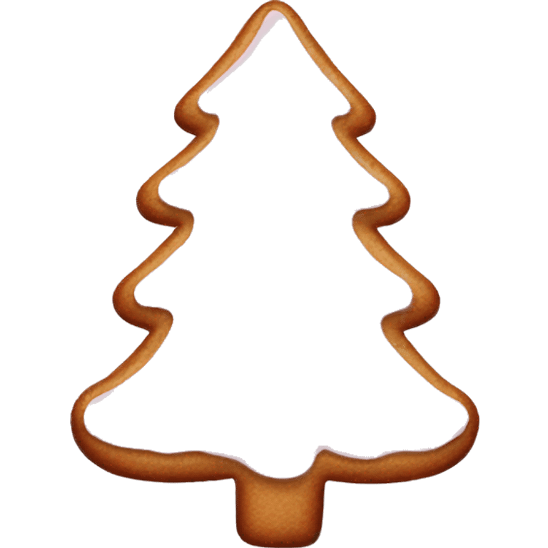 Pink Christmas tree ginger bread emoji