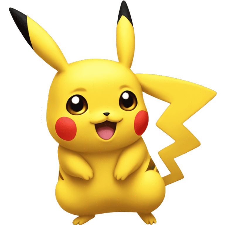 Pikachu with topchat  emoji