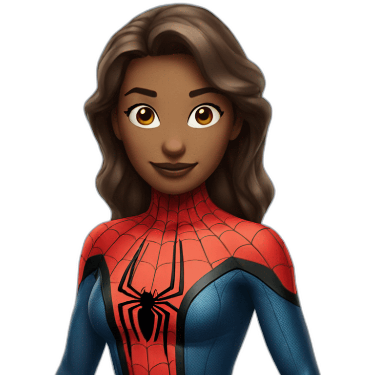 Spider-Man the female version emoji