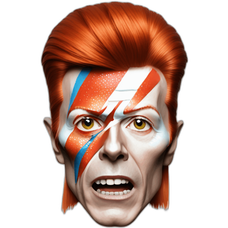 david bowie aladdin sane emoji