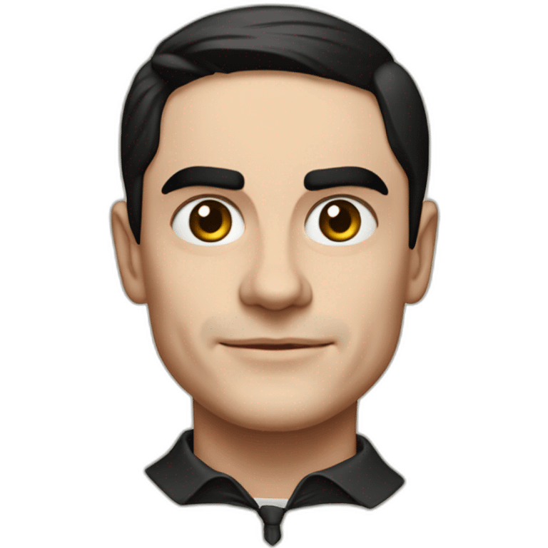 Ben Shapiro with a cross emoji