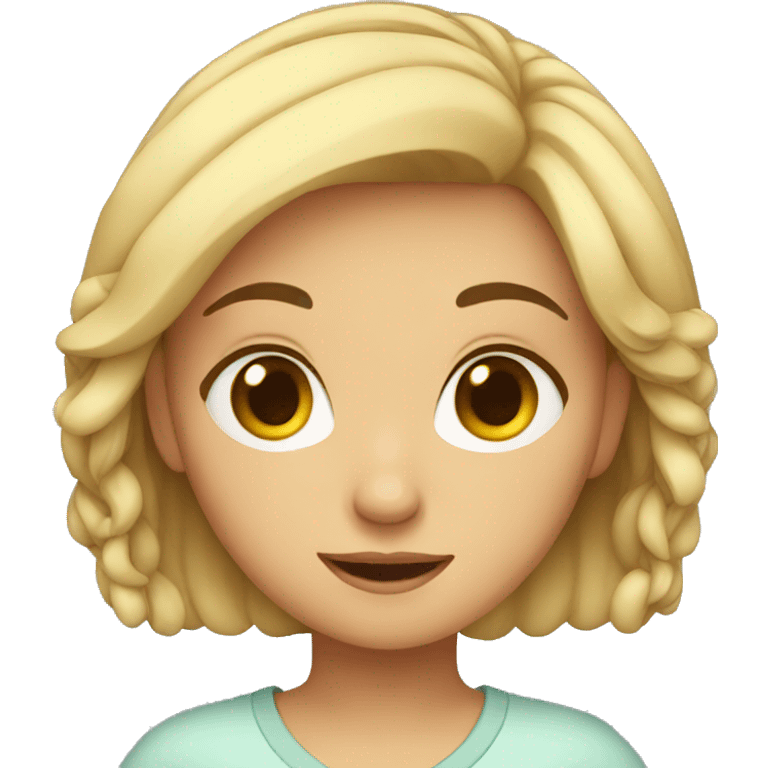 Animated girl emoji