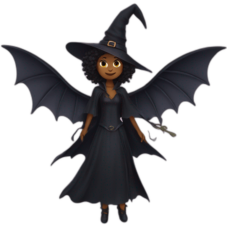 witch with wings emoji