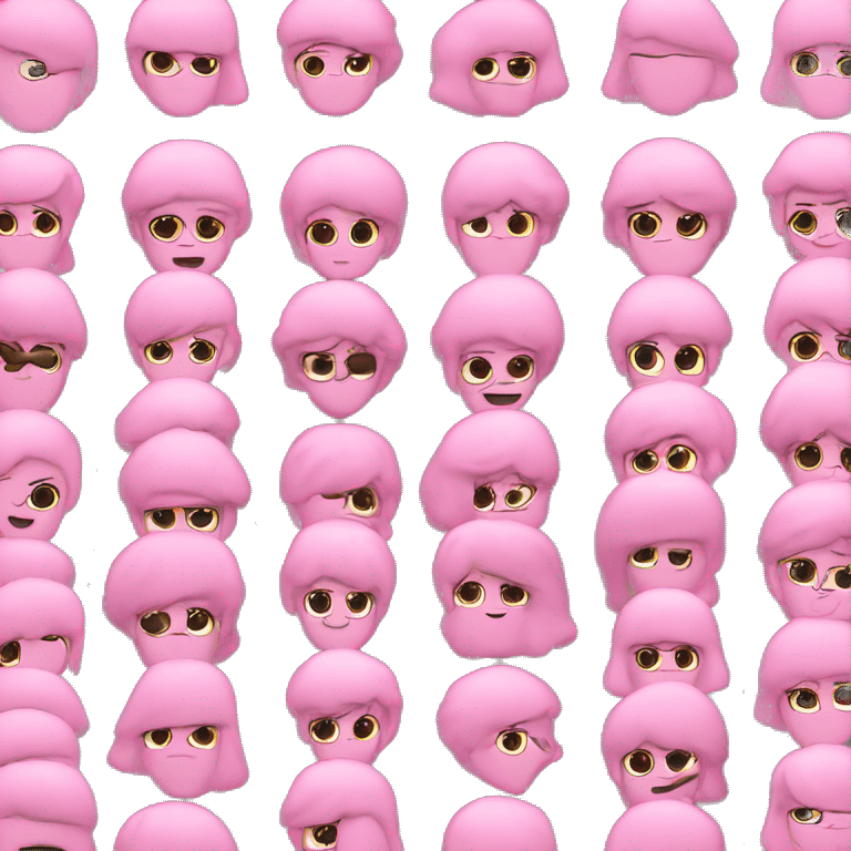 pink aesthetic ￼ emoji