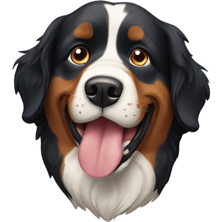 Bernese mountain dog emoji