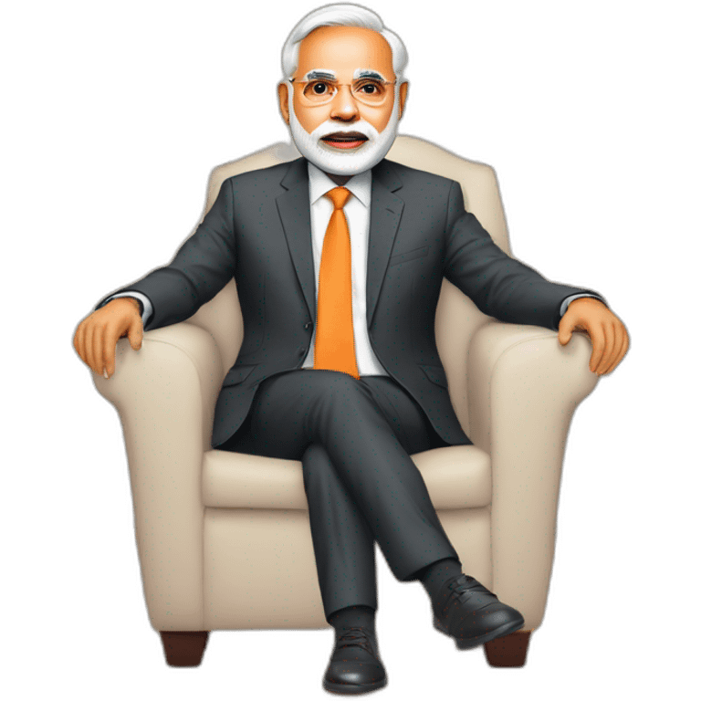 Narendra Modi as boss emoji