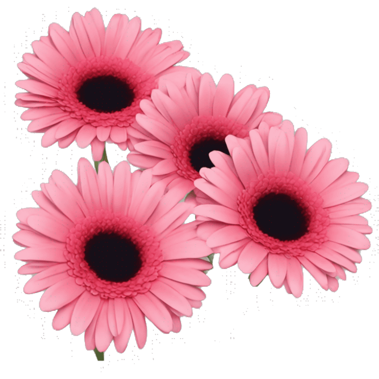 3 gerberas emoji