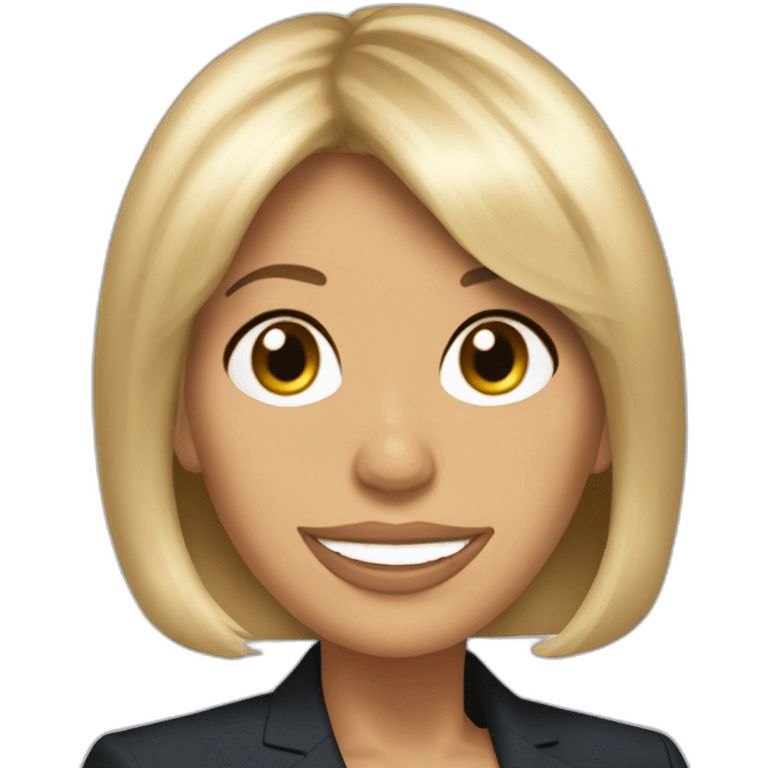 Brigitte macron  emoji