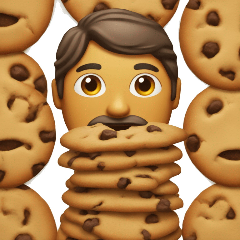 mans cookies emoji