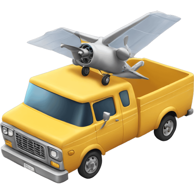 Flying truck emoji