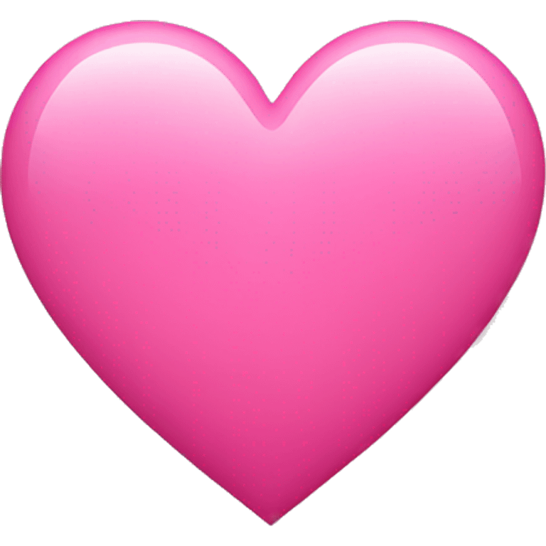 Pink heart emoji