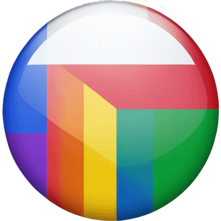 Generate a emoji that is the gay flag from lgbt communiy, that one that iso blua and green emoji