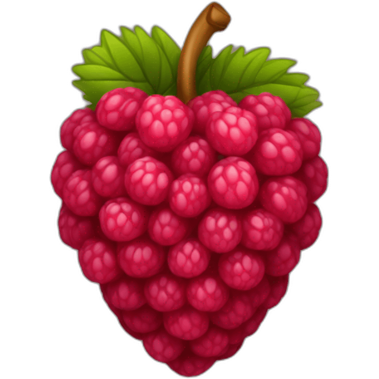 Raspberry emoji