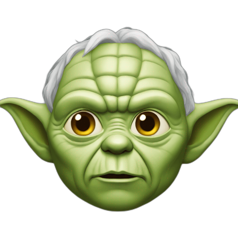 Yoda fatigué emoji