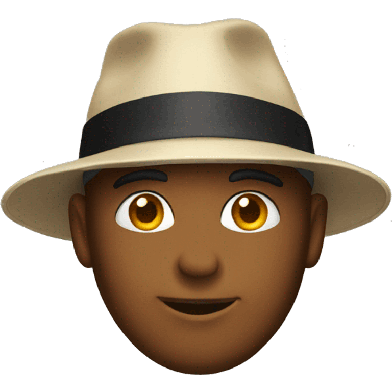 classic hat emoji