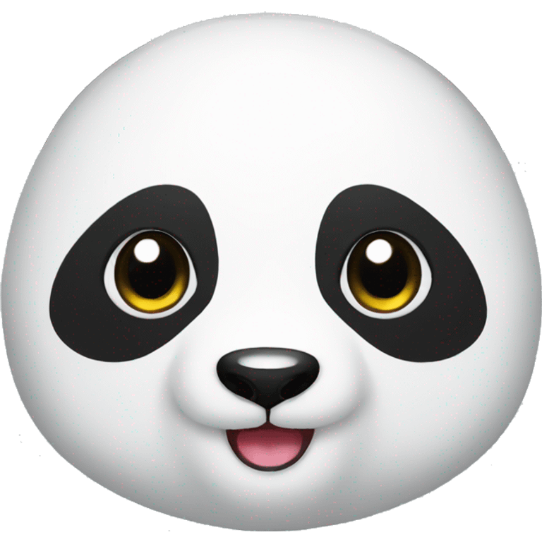 Panda kawaii emoji