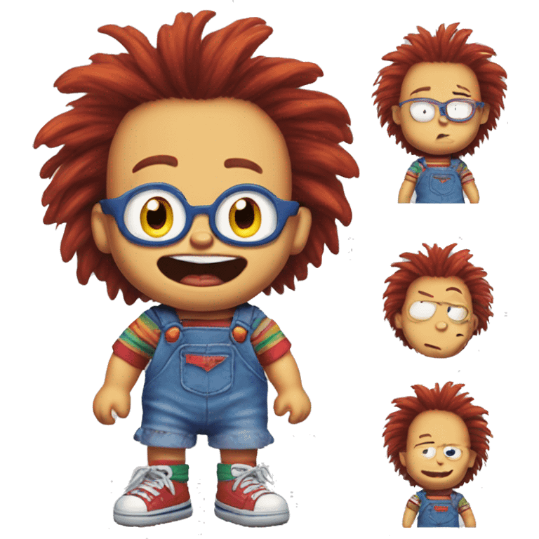 Rugrats chucky emoji