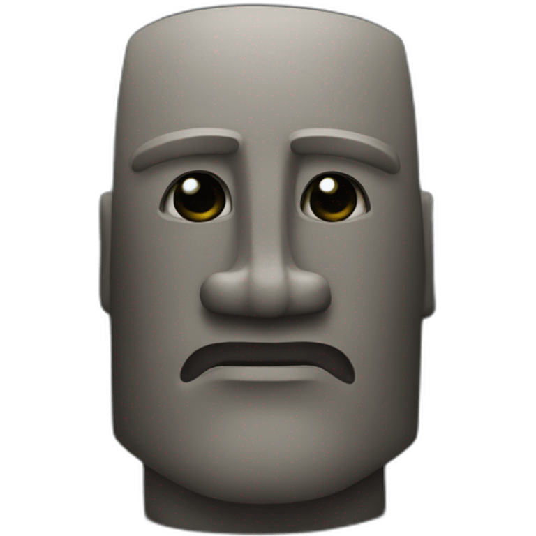 Moai emoji