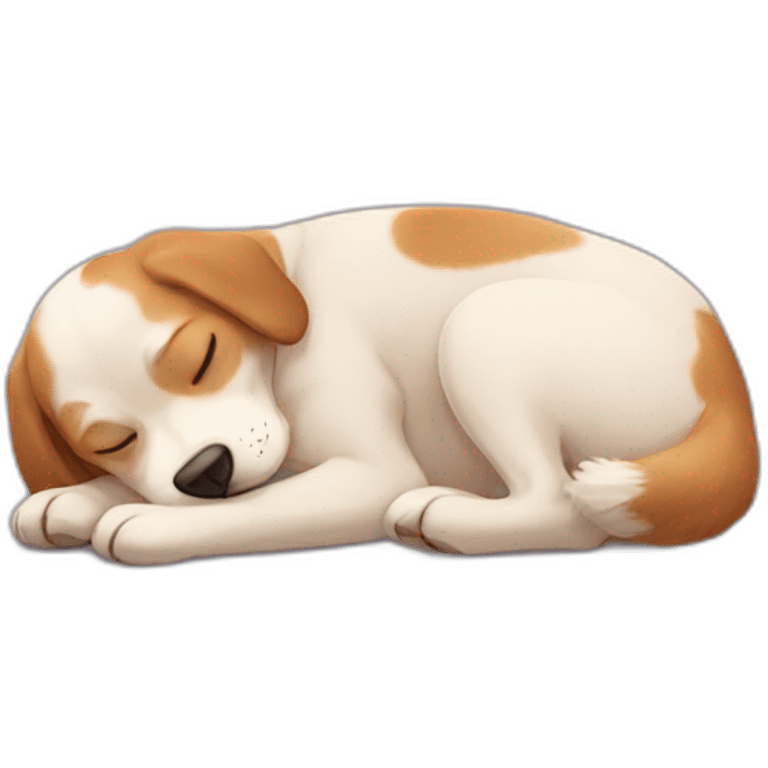 Dog sleep emoji