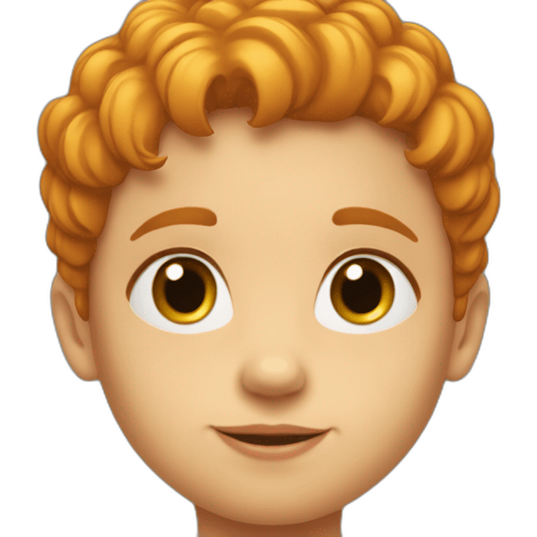 petit enfant roux emoji