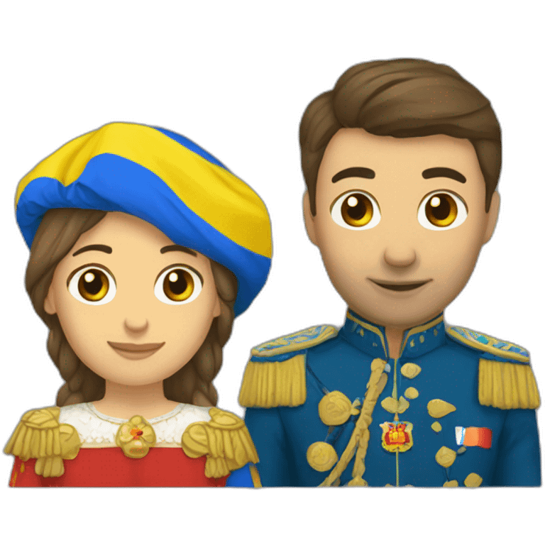 romania and russisa emoji