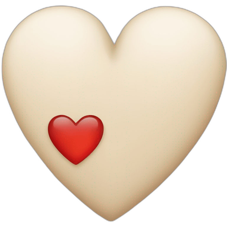 Inside heart  letter a emoji