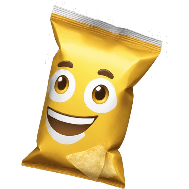 crisps package emoji