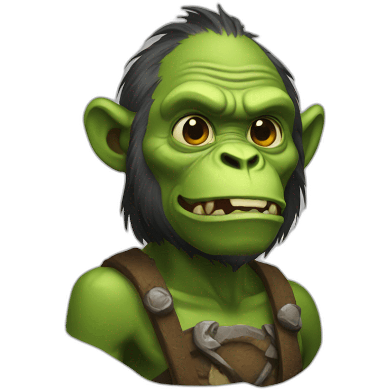 orc monkey emoji