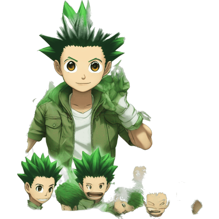 Gon in hunter x hunter  emoji