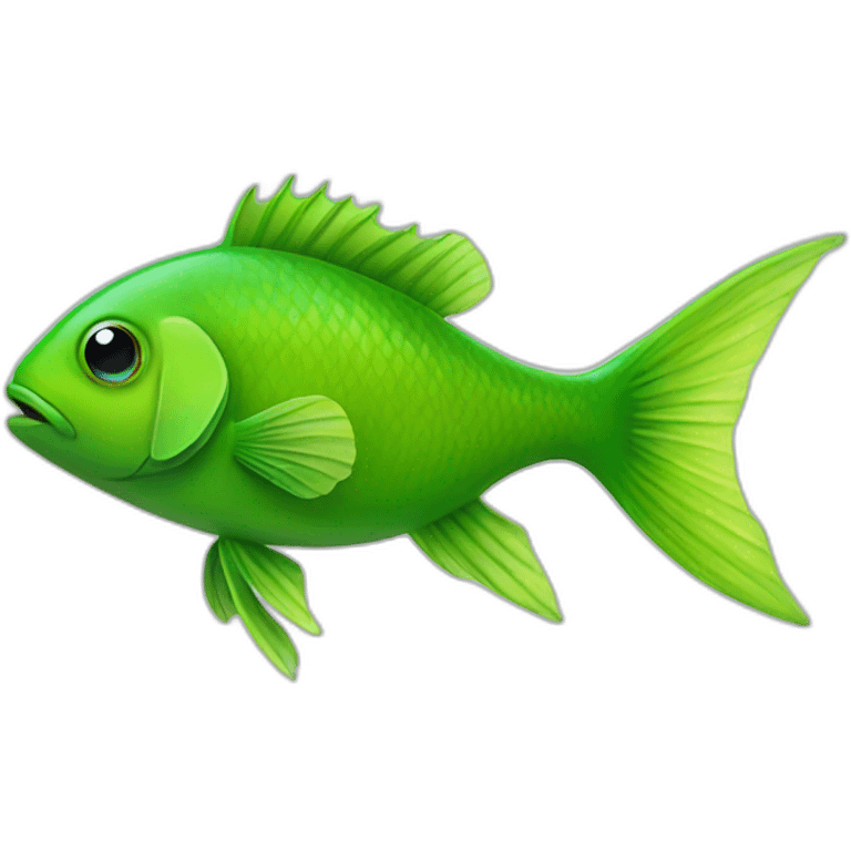 green fish emoji