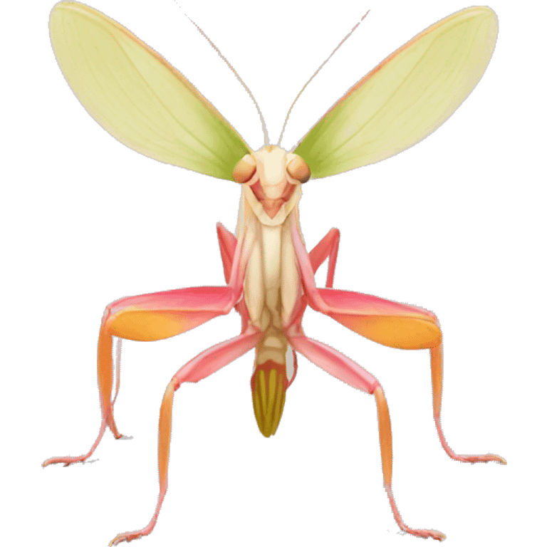 orchid mantis emoji