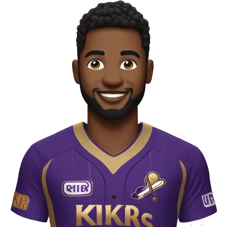 Andre russellin KKR Jersey emoji