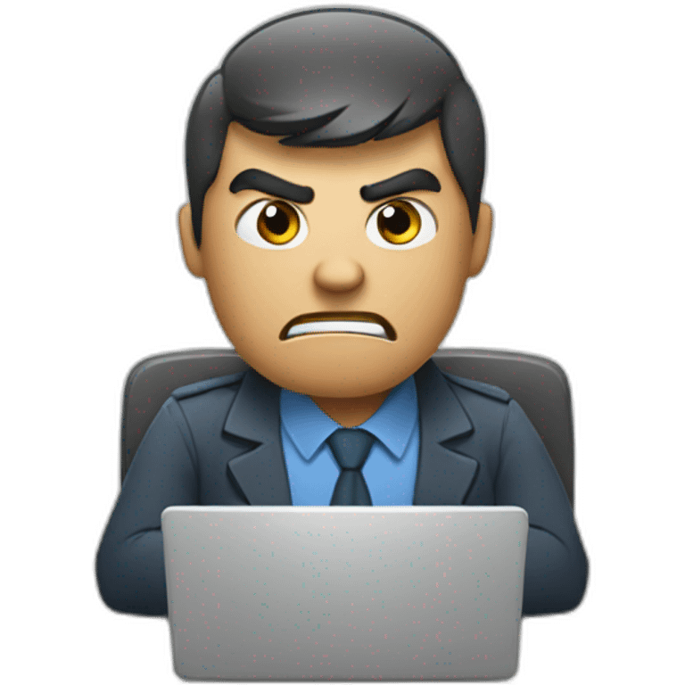 angry it operator emoji