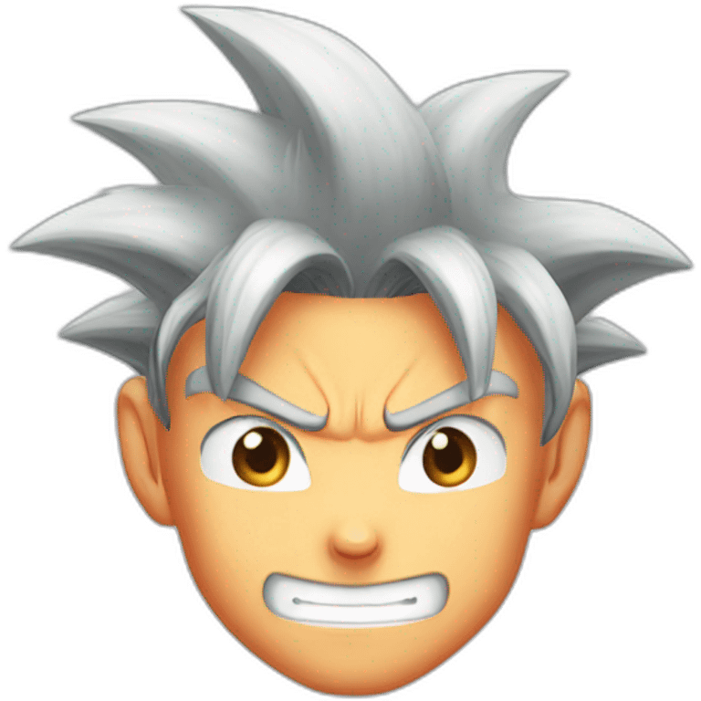 Son goku face emoji