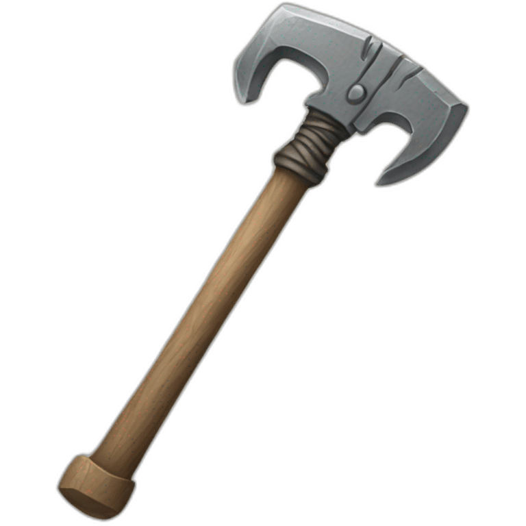 skeleton hammer emoji