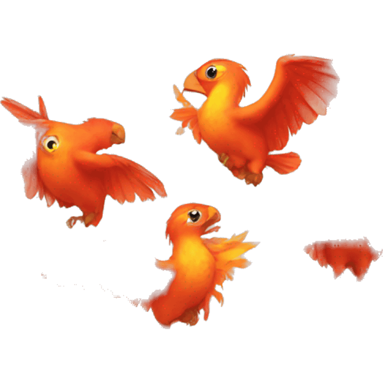 fire bird emoji