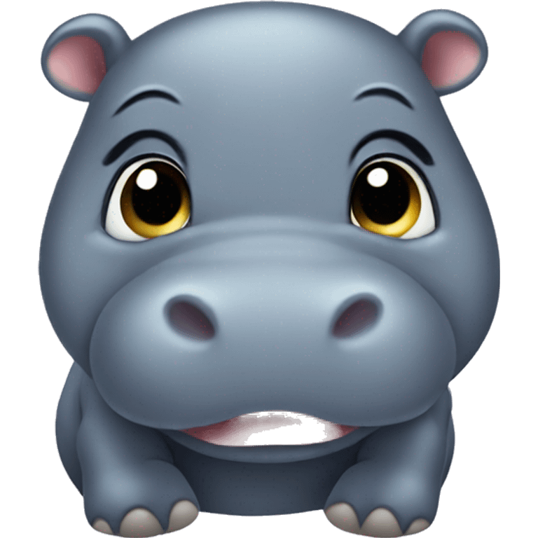 Baby hippo emoji