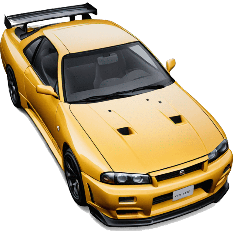 Nissan skyline gtr r33 emoji