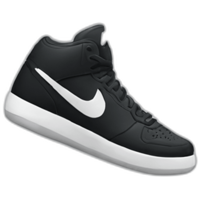 Black Nike emoji