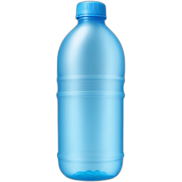 A plastic water bottle  emoji