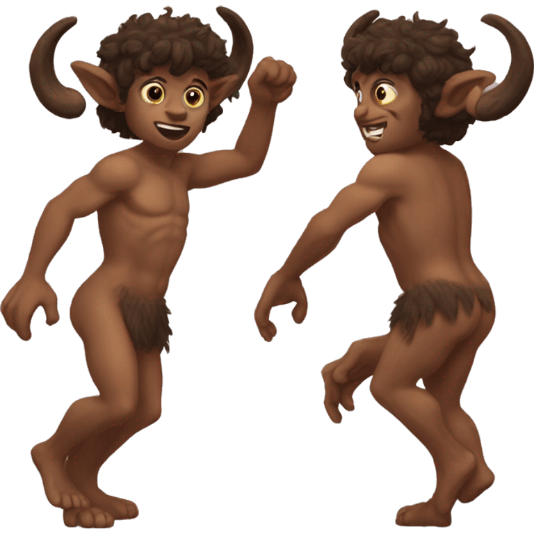 satyr-body-with hooves emoji