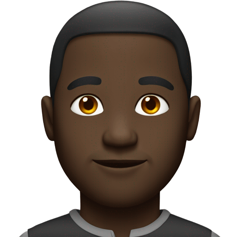 Black man emoji