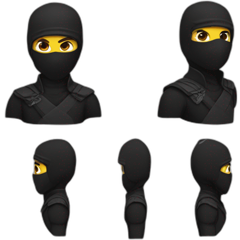 Black Ninja  emoji