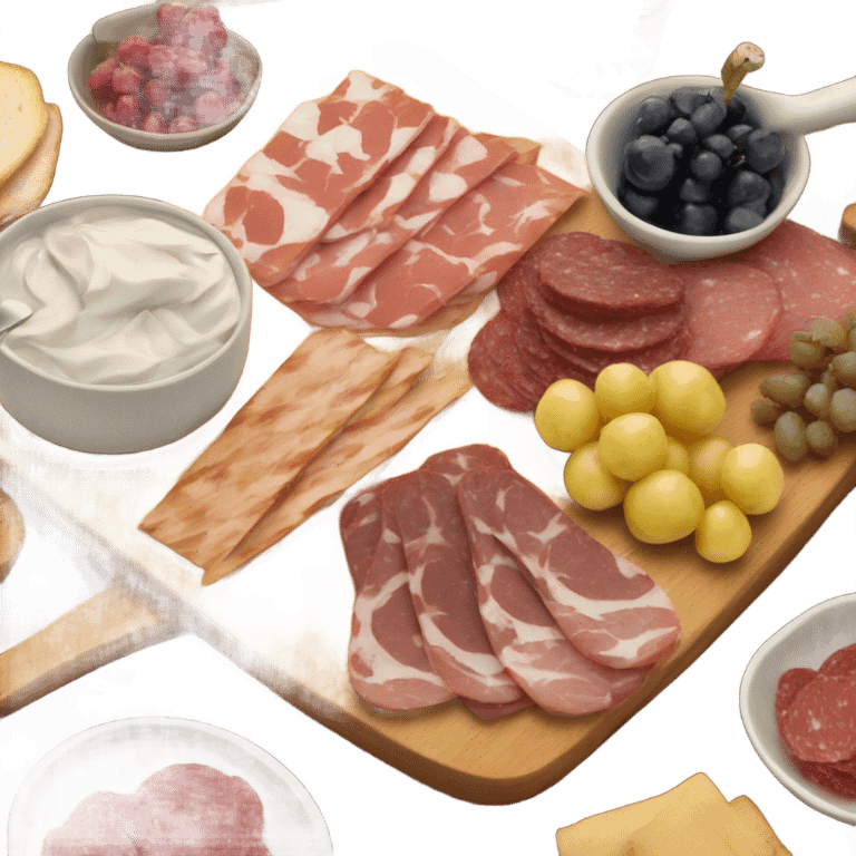 Charcuterie board emoji