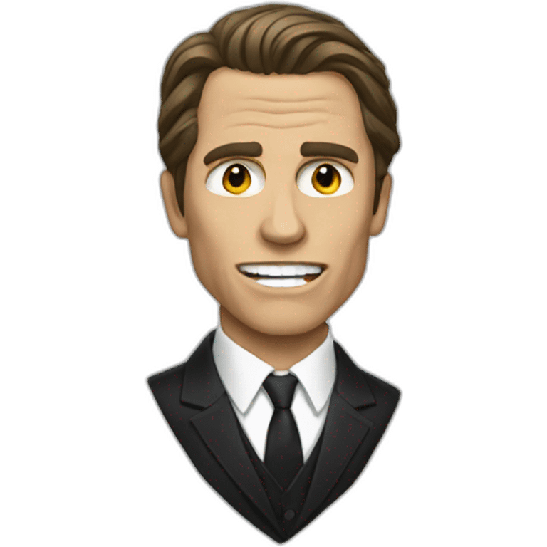 American psycho emoji