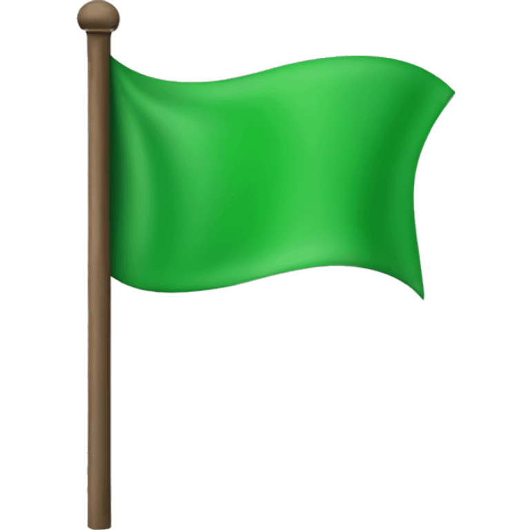 green flag emoji