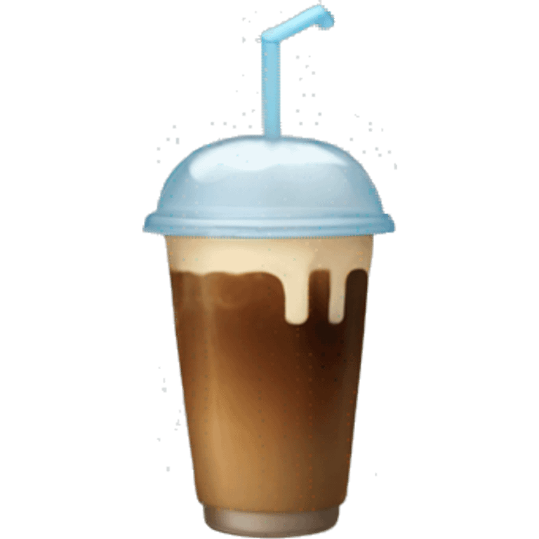 Iced coffee emoji