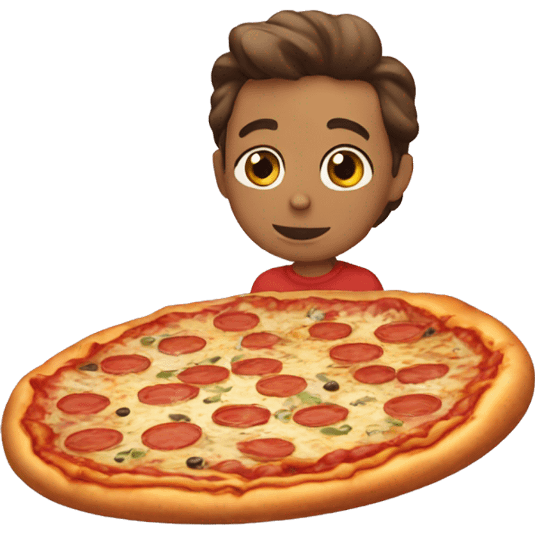 comendo pizza emoji