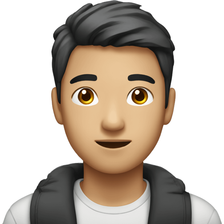 asian male student emoji