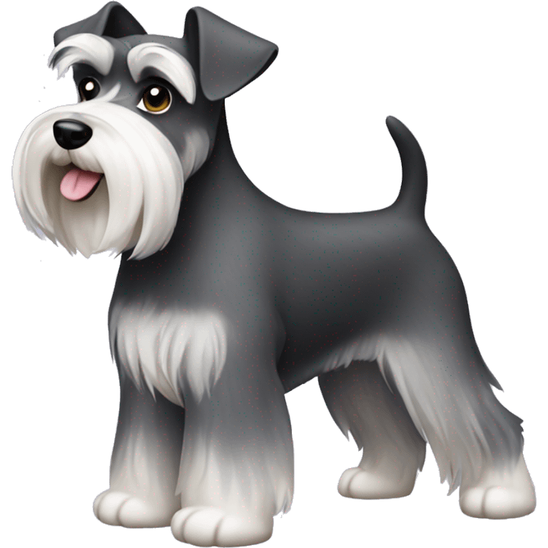 miniature schnauzer emoji